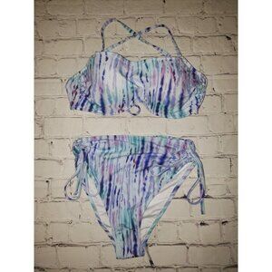 Nwot Sonnet Shores Women's Bikini 34C Top M Bottom